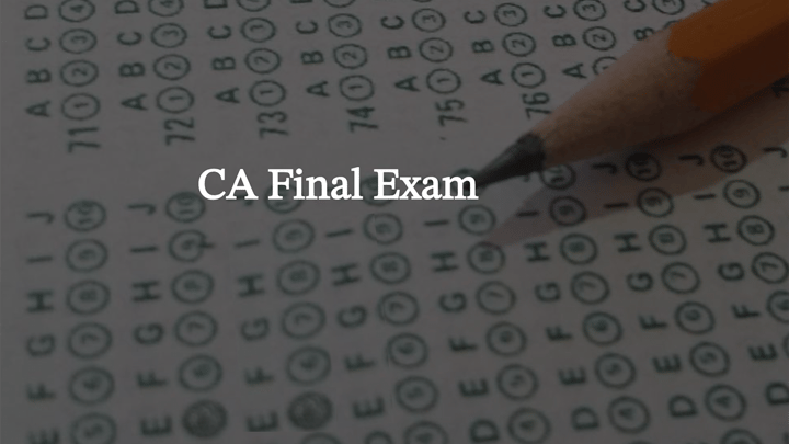 California Final Exam