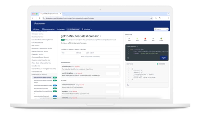 Easily Sync Your Restaurant's Forecast Data Across Systems with New API