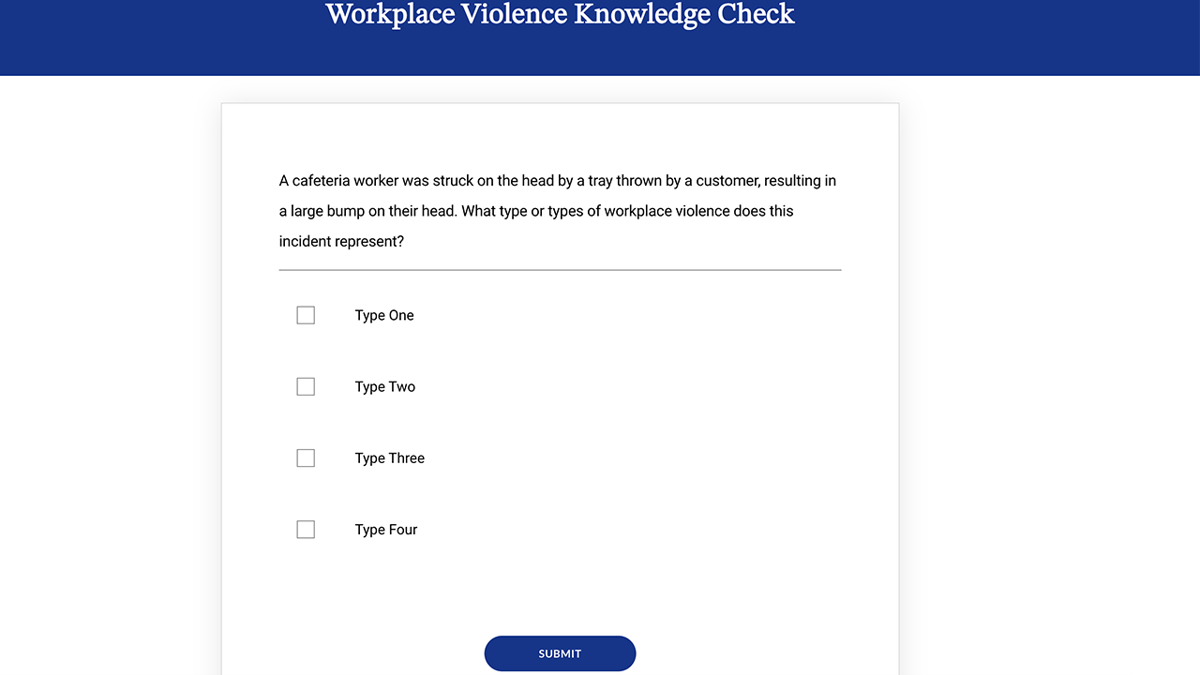 California Workplace Violence