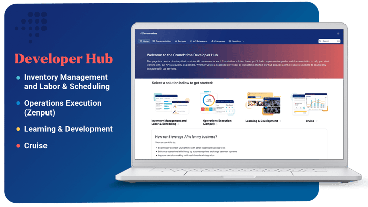 Introducing the Crunchtime Developer Hub